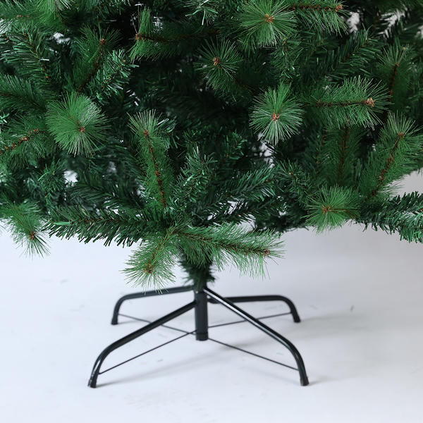 6ft Artificial Christmas tree ，PVC and pine needles