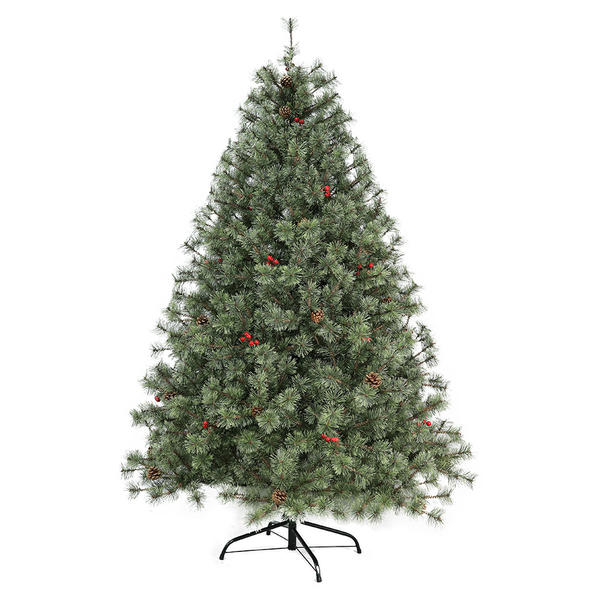 6ft Artificial Christmas tree ，PVC pine needles