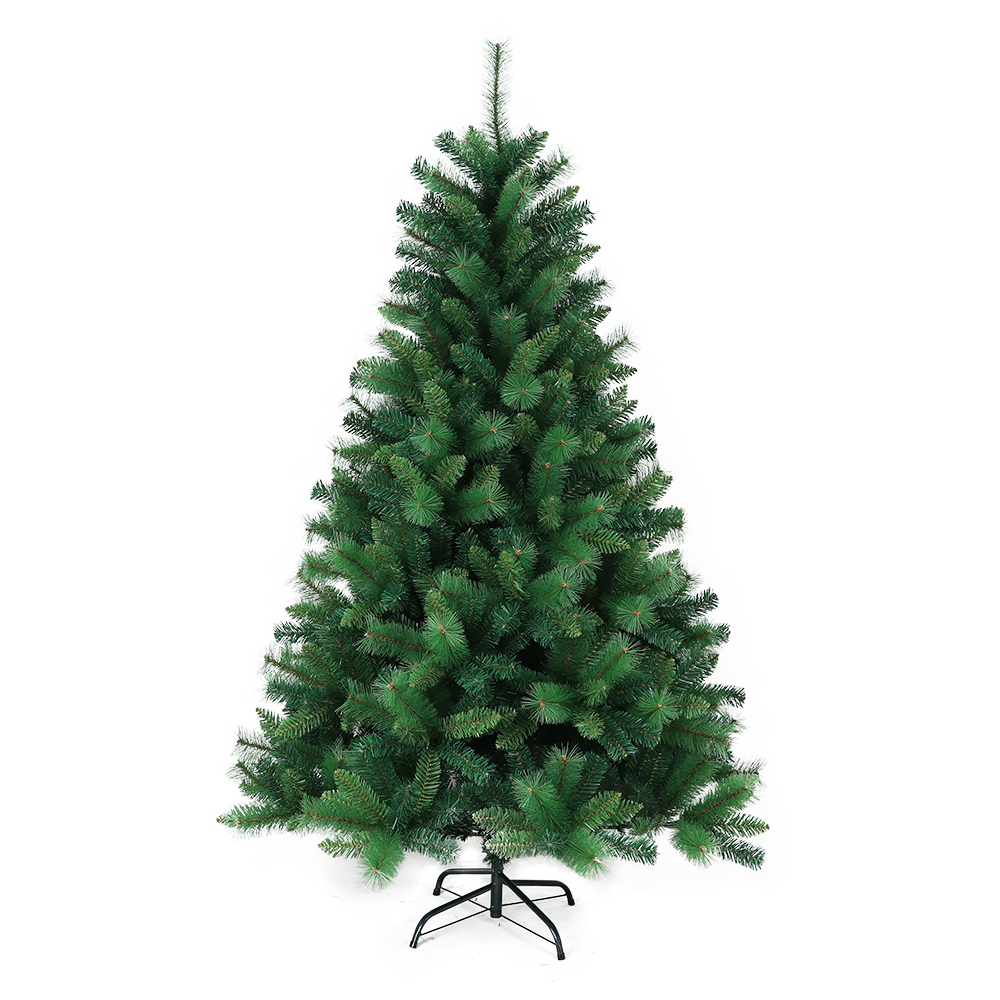 6ft Artificial Christmas tree ，PVC and pine needles