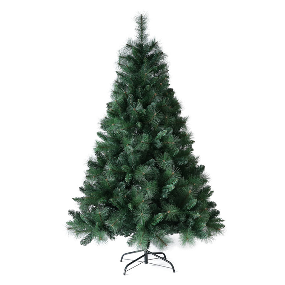 6ft Artificial Christmas tree ，PVC and pine needles