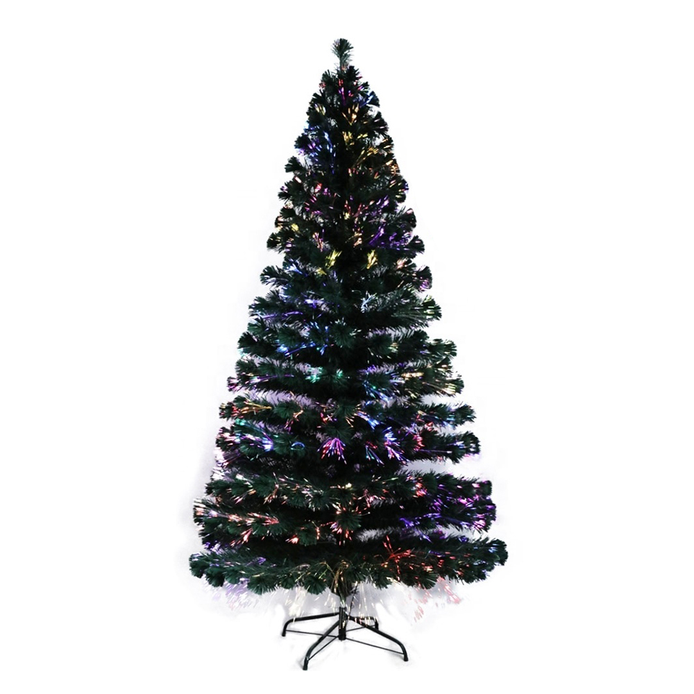 QYF221521 6ft PVC fiber optic Christmas tree