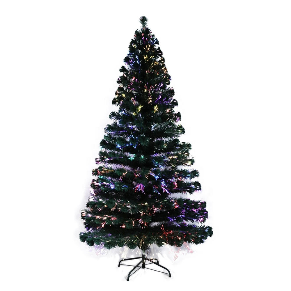QYF221521 6ft PVC fiber optic Christmas tree