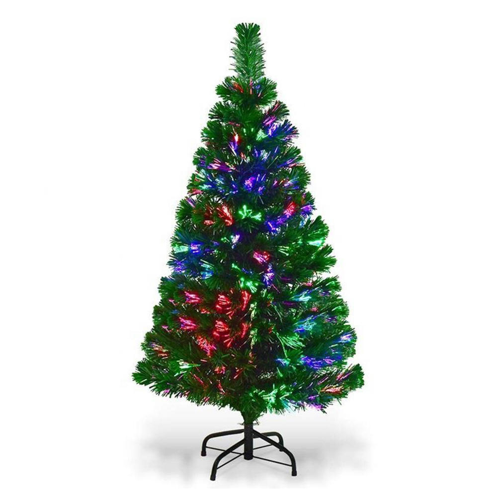 QYF230101 4ft PVC fiber optic Christmas tree