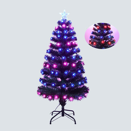 Embracing the Holiday Aesthetics: The Fewer-Light Fiber Optic Christmas Tree 