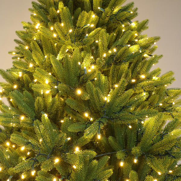 18ZC02pe all PE pre-light artificial Christmas tree 6ft