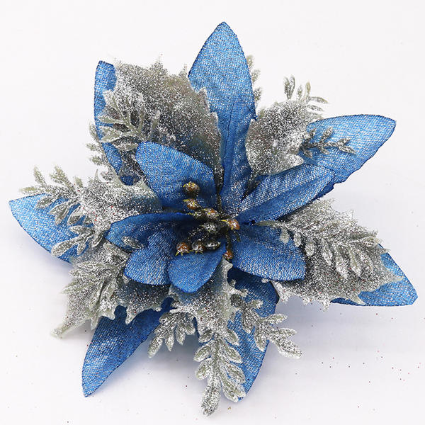 F02 classic decorative flowers cute christmas flowers artificial flowers for home hotel decoration
